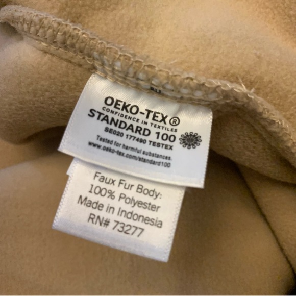 Womens Sonoma Goods for Life Sherpa Teddy Jacket | XL | Tan  NEW!! - Picture 7 of 12